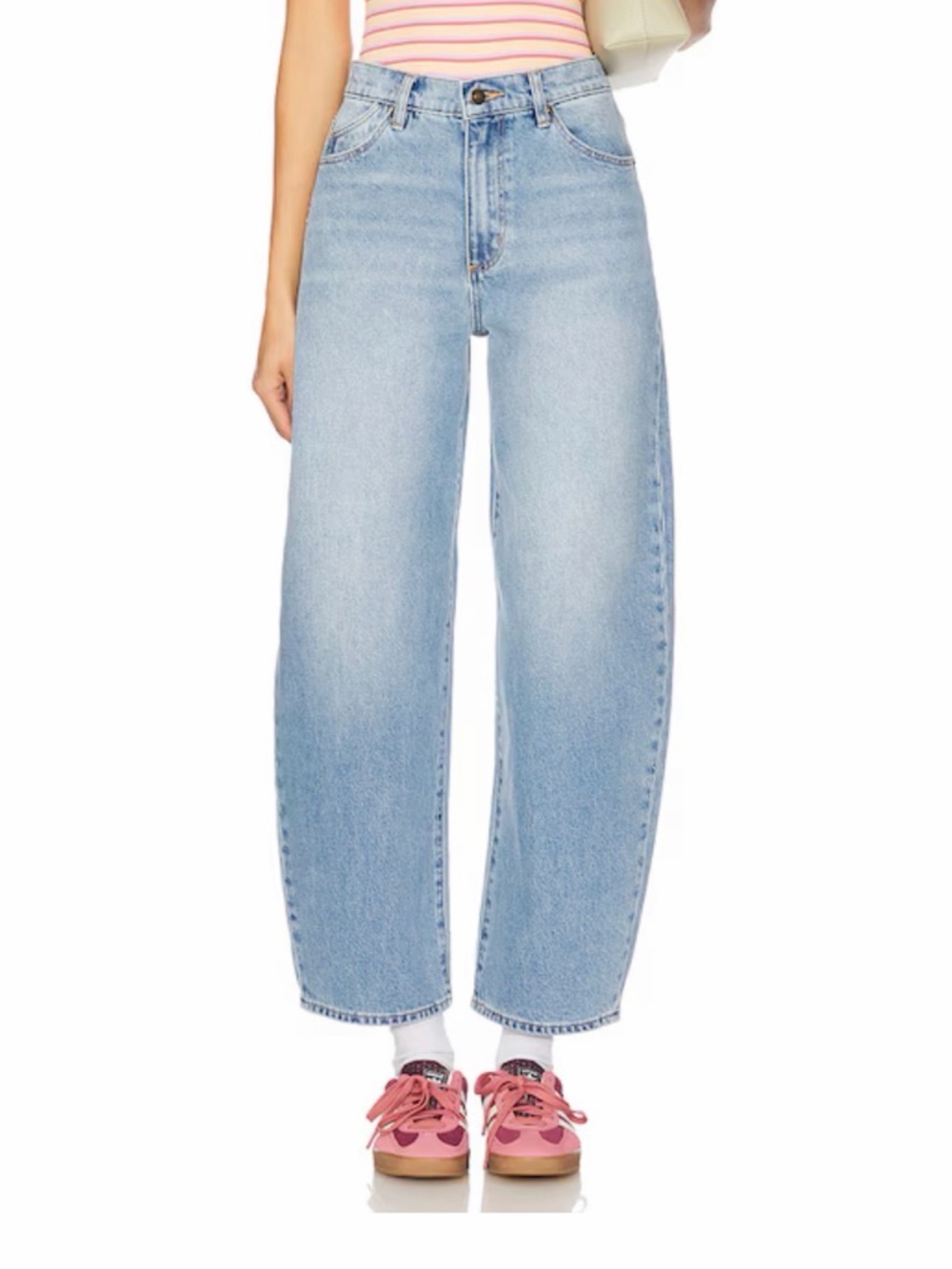 ROLLA'S Light Blue Wide Leg Jeans
